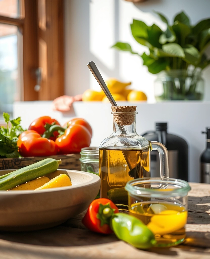 Frisches Meal Prep Gemüse